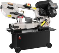 Scie à ruban à métaux VEVOR avec support, 17x30 cm, moteur 1,1 kW, vitesse variable, pour le métal, le bois et le plastique