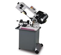 Scie à ruban mobile pour métaux -45°/+60° capacité de coupe ronde 128 mm 1,1 kW 230V 3 vitesses Optisaw S131GH