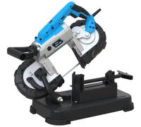 Scie à ruban pour métal - 1100 W - 144 m/min - Éclairage LED - Table de travail amovible