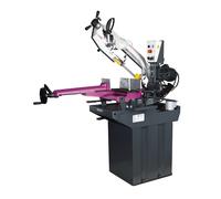 Scie à ruban pour métaux -45°/+60° capacité de coupe ronde 225 mm 1,1 kW 400V 45/90 m/min hauteur lame 27 mm Optisaw SD285E