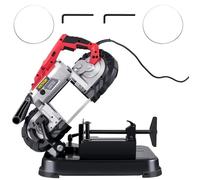 Scie à ruban pour métaux - VEVOR - 5inMGCC1000-6 - 1100W - Coupe 12,7 cm - Vitesse 42-144 m/min