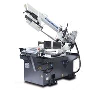 Scie à ruban semi-automatique pour métaux -60/+45° capacité 300 mm 2,4 kW 400V variateur de fréquence 20-100 m/min Metallkraft BMBS300X320 HA-DG