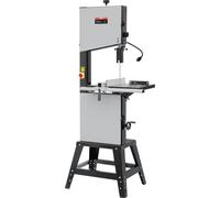 Scie à ruban VEVOR, 340 mm, scie sur table avec support, 440-846 tr/min vitesse réalisable en continu, 1100 W 1-1/2 CV, 220 V, pour le travail du bois de l'aluminium, du bois, du métal & du cuivre