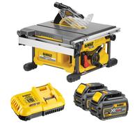 Scie à table DEWALT - FLEXVOLT - 54 V XR - 2 Batteries, chargeur - DCS7485T2