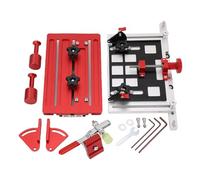 Scie à Table réglable, poignée de poussée verticale, alliage d'aluminium, Clip de plaque arrière pour planches de différentes tailles, outils professionnels pour le travail du bois