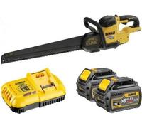Scie alligator DEWALT - FLEXVOLT - 450 mm - 54 V XR - 2 Batteries, chargeur, sac de transport - DCS398T2