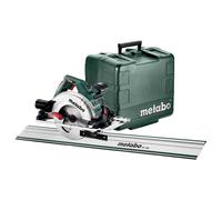 Scie circulaire 1200w Ø160mm avec rail dans coffret Metabo 691064000