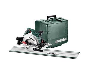 Scie circulaire 1200w Ø160mm avec rail dans coffret Metabo 691064000