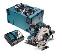 Scie circulaire Ø165 mm (2x3,0 Ah) en MAKPAC - MAKITA DHS680RFJ