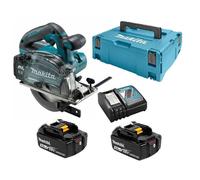 Scie circulaire 18 V LXT Ø 136 mm (2x 5.0 Ah) en MAKPAC- MAKITA DCS552RTJ