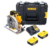 Scie circulaire Ø184mm 18V DEWALT DCS570P2-QW Brushless avec coffret et 2 batteries 5,0 Ah