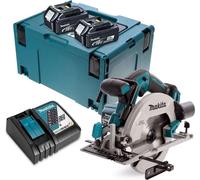 Scie circulaire Ø165 mm (2x3,0 Ah) en MAKPAC - MAKITA DHS680RFJ