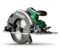Scie circulaire - Ø190 capacité 66 - 1300W - frein moteur semelle adaptrail lame bois HitCase