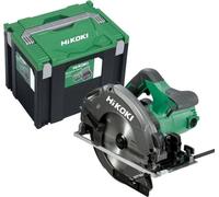 Hikoki Scie circulaire C7BU3W1Z Ø190 mm 1300 W capacité 66 mm avec frein en coffret HSC IV