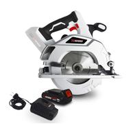 Scie circulaire 20V - XPCS20LI-BL 5100t/min - 185mm - 0-45° - Base en ALU - BATTERIE XPBAT2A + Chargeur