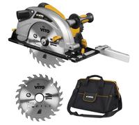 Scie circulaire 2100W + 2 Lames pour scie Ø 235 mm Sacoche à outils VITO