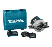 Scie circulaire 40V Ø235 mm HS009GZ + 2 batteries 40V 4 Ah + chargeur rapide DC40RA MAKITA