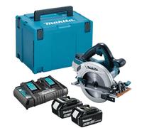 Scie circulaire 36V Ø190 mm (2x6,0 Ah) en MAKPAC - MAKITA DHS710PG2J