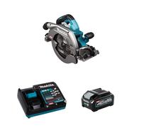 Scie circulaire 40V Ø235 mm HS009GZ + 1 batterie 40V 4 Ah + chargeur rapide DC40RA MAKITA