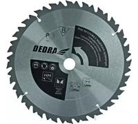 Scie Circulaire A Bois Avec Carbure Dedra Hl40036 36 Dents, Diametre 400X30Mm, Butée D'avance, Fourche