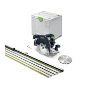Scie circulaire à capot basculant Ø160 mm 18V HKC 55 KEB-Basic + 1 rail de guidage FSK 420 FESTOOL