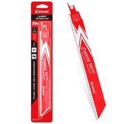 Scie circulaire à carbure, 225 mm, 8 dents par pouce, pour matériaux épais