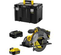 Scie circulaire à main STANLEY FatMax SFMCS500M1T (1 x 4,0 Ah + chargeur + TSTAK VI)