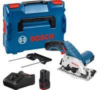 Scie circulaire BOSCH GKS 12V-26 - 2 batteries 12V 3.0Ah Li-Ion - Avec lame bois - 06016A1005