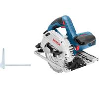 Scie circulaire Bosch Professional GKS 55+ GCE - 1350 W - Capacité de coupe 63 mm - 0601682100