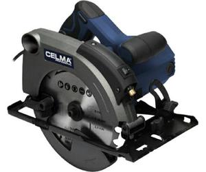 Scie circulaire Celma 1500W 190 mm, avec laser, découpe précise et efficace pour les applications de charpenterie et de construction, idéale pour le travail professionnel.