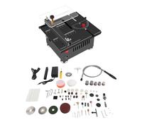 Scie circulaire de table 100W - Shipenophy - Multifonction - Profondeur 16mm - Vitesse variable - Arbre flexible inclus