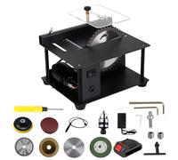 Scie Circulaire de Table Miniature Sans Fil - 23000 tr/min, Coupe 35 mm, Alimentée par Batterie Makita, pour Modélisme et DIY