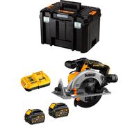 Scie circulaire DeWALT DCS565T2 (2 x 54V/18V 6,0 Ah + DCB116 + TSTAK VI)