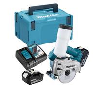 Scie circulaire diamant 18V LXT Ø125 mm (2x5,0 Ah) en MAKPAC - MAKITA DCC501RTJ