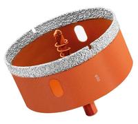 Scie circulaire diamantée de 90 mm avec foret de centrage, pour découper carrelage, céramique, verre, granit et marbre