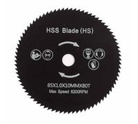 Scie circulaire en acier inoxydable à 80 dents, alésage de 10mm, outil de coupe de bois élevé pour scies électriques, outils, Machines de découpe à main
