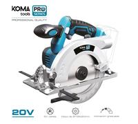 Scie Circulaire Koma Tools 20v Scie Circulaire Sans Fil 20v Pour Coupes Précises Sur Bois. - Koma Tools