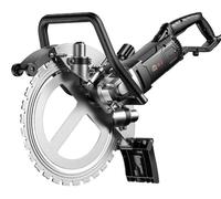 Scie circulaire murale - DE0405 - 4 500 W - Profondeur de coupe 29 cm - Lame de scie 29 cm - 2 700 tr/min - Prise UE 220 V - À guidage manuel