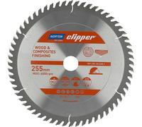 Scie circulaire Norton 250mm x 30mm x 60z bois et composite atb (3,2 / 2,2)