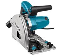 Scie circulaire plongeante 1300W 6400 tr/min + coffret MAKPAC 4 - MAKITA - SP6000J