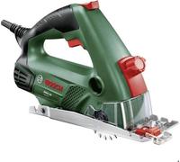 Scie circulaire plongeante BOSCH PKS16 Multi, 400W, 6400 tr/min, Profondeur de coupe 16mm, 3 lames incluses, Verte