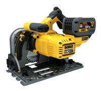 Scie circulaire plongeante DEWALT 54V XR FLEXVOLT - 2 batteries 54V 6.0Ah, chargeur, coffret - DCS520T2