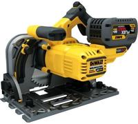 Scie circulaire plongeante DEWALT 54V XR FLEXVOLT - 2 batteries 54V 6.0Ah, chargeur, coffret - DCS520T2