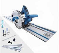 Scie circulaire plongeante filaire PL56 SCHEPPACH, 1200 W, 160 mm + rail