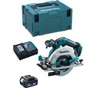 Scie circulaire portative MAKITA DHS680RTJ1 (1 x 5,0 Ah + DC18RC + MAKPAC 3)