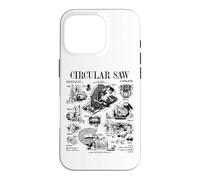 Scie Circulaire pour Menuisier - Bricolage - Vintage - Brevet Coque pour iPhone 16 Pro