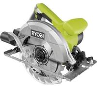 Scie Circulaire RYOBI 1400 W, 190 x 16 mm, Coupe 66 mm à 90°, 2 Lames (20 et 48 Dents), RCS1400-KB48