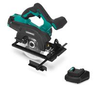 Scie circulaire sans fil 20V 150 mm | avec batterie 4,0 Ah et chargeur rapide
