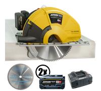 Scie circulaire sans fil 8320E 36V Ø 320/84T - JEPSON - 2 batteries 5.5Ah - chargeur - 608270E