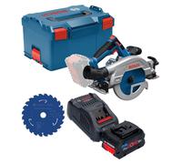 Scie circulaire sans fil Bosch GKS 18V-57-2 GX Professional 18 V 165 mm sans balais + 1 batterie ProCORE 8,0 Ah + chargeur + L-Boxx